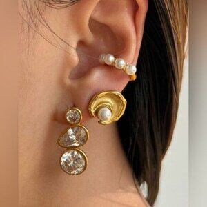 Diamond earrings N1168